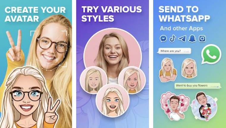 Mirror Emoji Maker, Avatar, Avatoon Face Stickers Apk